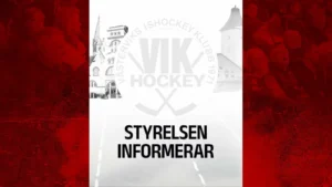 Läs mer om artikeln Styrelsen informerar!