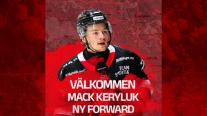 Läs mer om artikeln Mack Keryluk ansluter på lån från Kalix HC