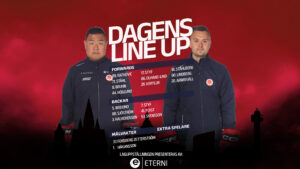 Läs mer om artikeln Dagens Line Up mot Mariestad