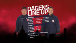 Läs mer om artikeln Dagens laguppställning mot Troja