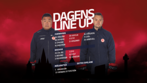 Läs mer om artikeln Dagens line up mot Borås!