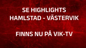 Läs mer om artikeln Se highlights på VIK-TV