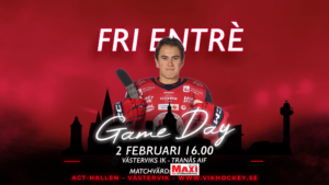 Läs mer om artikeln Game Day VIK-Kronan!