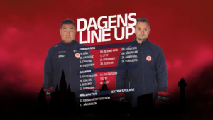 Läs mer om artikeln Dagens laguppställning mot Tranås!   FRI ENTRÈ