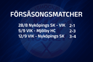 Resultat träningsmatcher