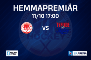 Läs mer om artikeln HEMMAPREMIÄR PÅ LÖRDAG 17:00