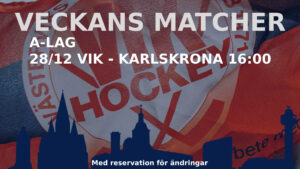 Läs mer om artikeln Matcher vecka 52