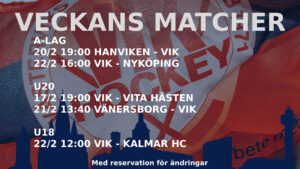 Läs mer om artikeln Matcher vecka 8