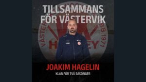Läs mer om artikeln Joakim Hagelin fortsätter som Head Coach