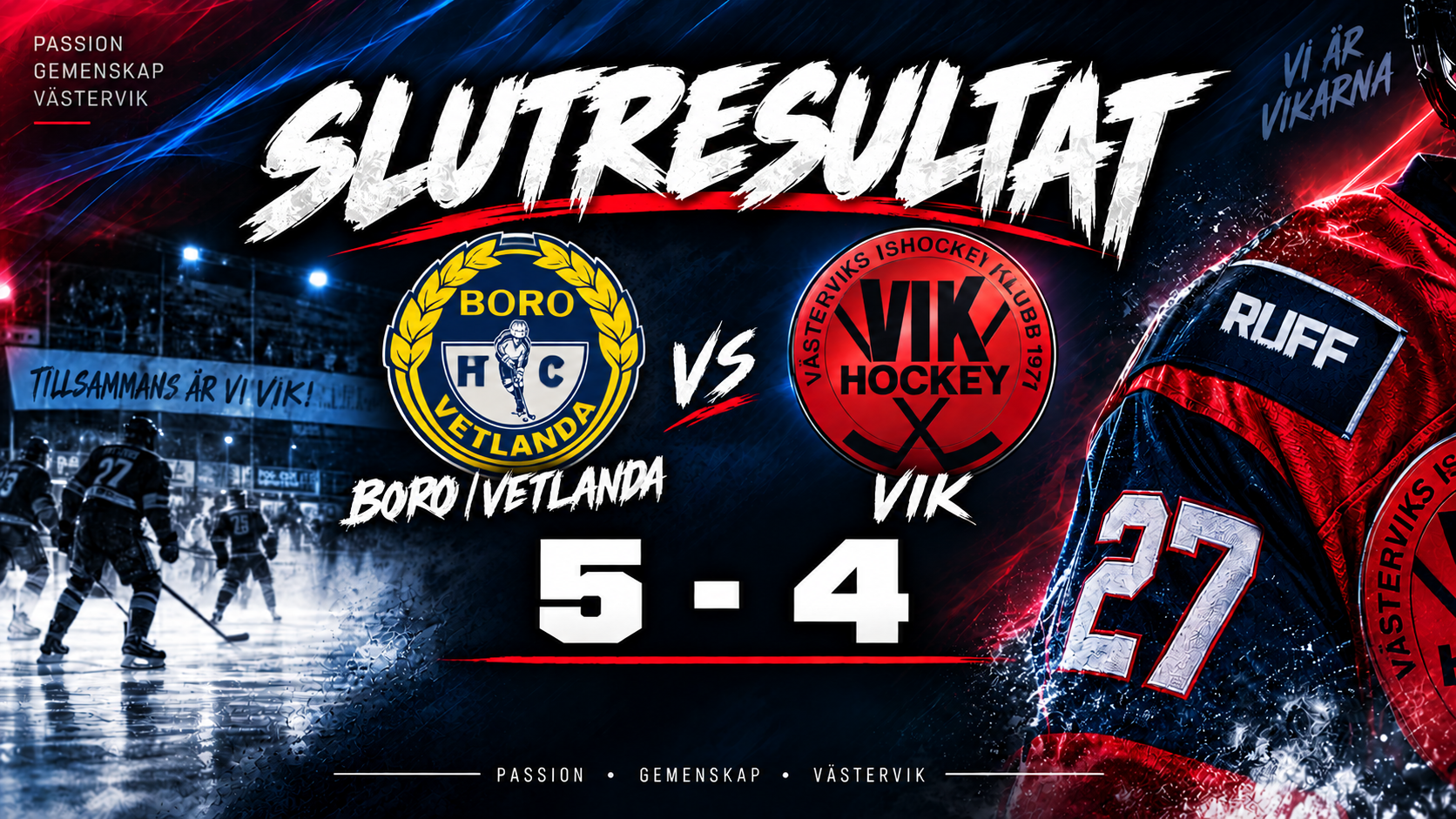 Du visar för närvarande Förlust i genrepet mot Boro/Vetlanda