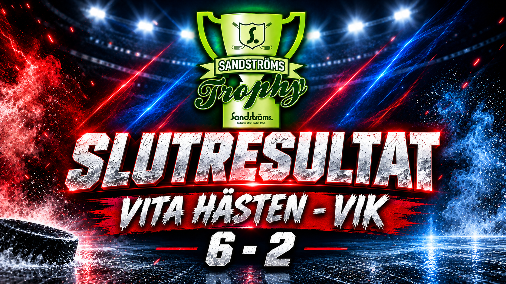 Du visar för närvarande Sandströms Trophy: Förlust i finalen