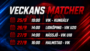 Läs mer om artikeln Matcher vecka 39