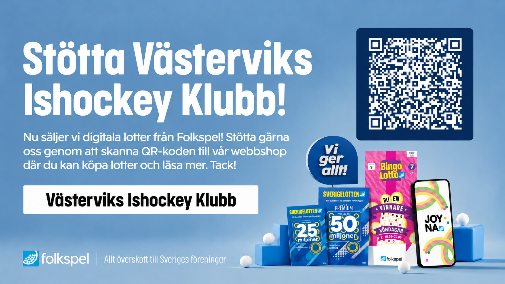 Du visar för närvarande STÖD VIK – KÖP EN LOTT!