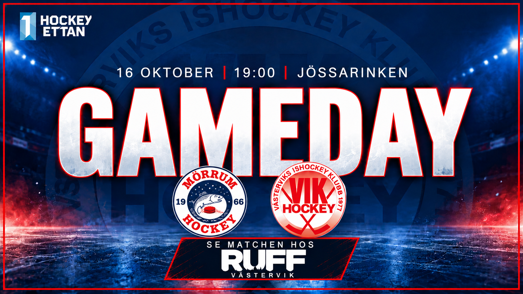 Du visar för närvarande Gameday! VIK åker till Blekinge!